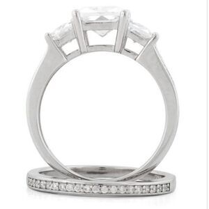 💍Gorgeous CZ Wedding set